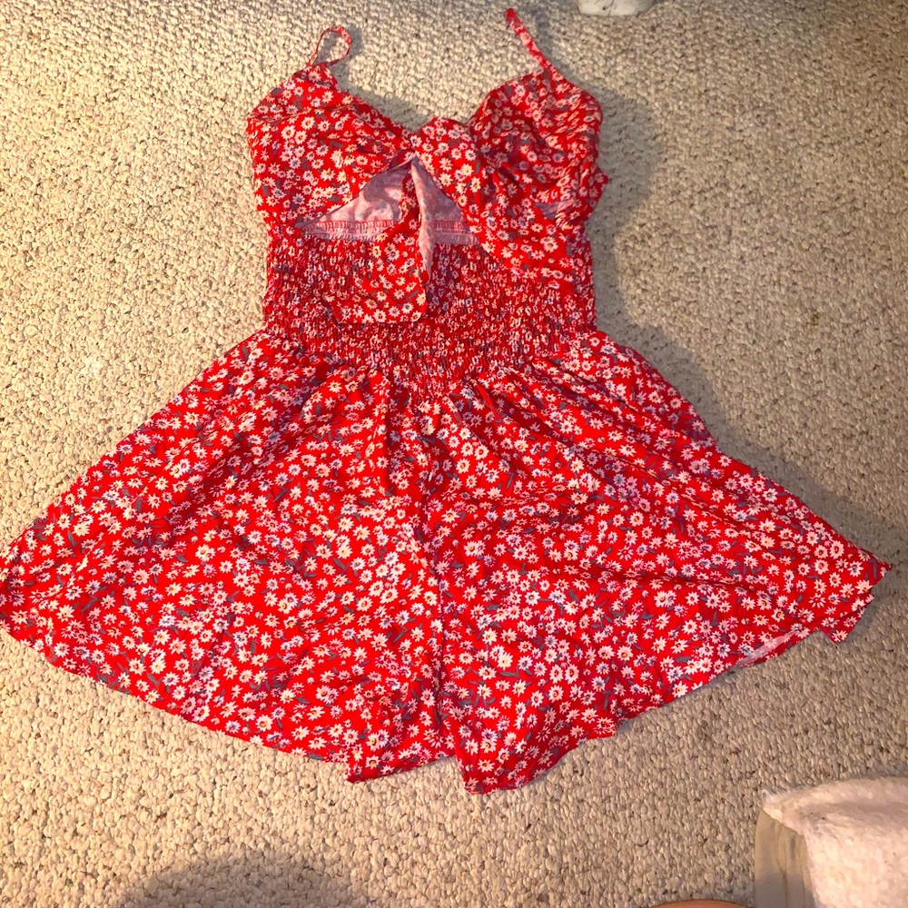 Shein floral romper